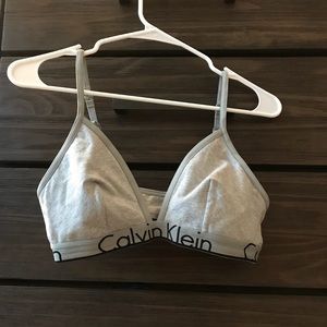CK sports bra